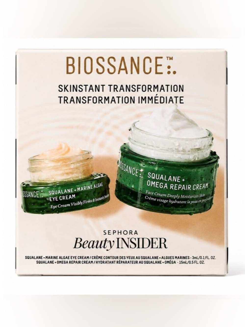 Biossance Squalane Skincare Duo Sephora Beauty Insider